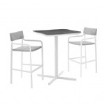 YASN Aluminum Frame Outdoor High-Top Bar Table Set