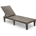 YASN Outdoor Plastic Sun Lounge Chair